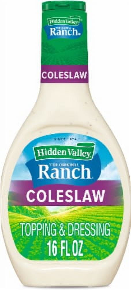 2X - Hidden Valley Coleslaw Salad Dressing and Topping 16 fl oz