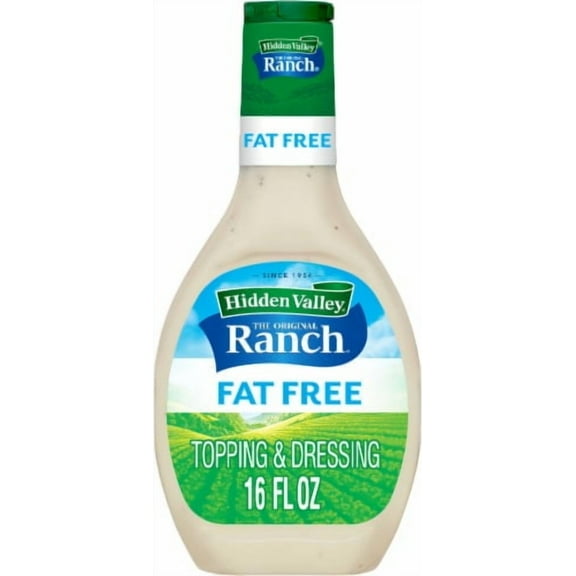 2X-Hidden Valley Original Ranch Fat Free Salad Dressing & Topping - 16 fl oz