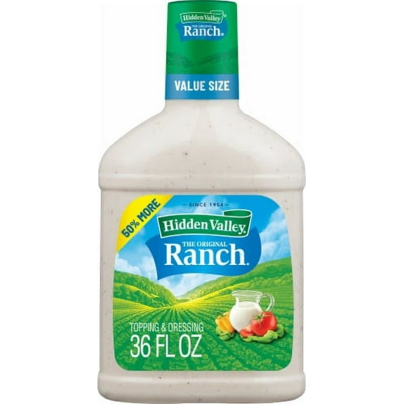 2X-Hidden Valley Original Ranch Salad Dressing & Topping - 36 fl oz