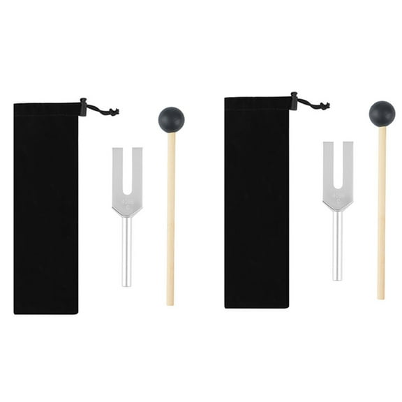 2X High-Frequency Energy Tuning Fork 4096HZ C4096 Aluminum Alloy Tuning Fork Healing for Sound Vibration Tool