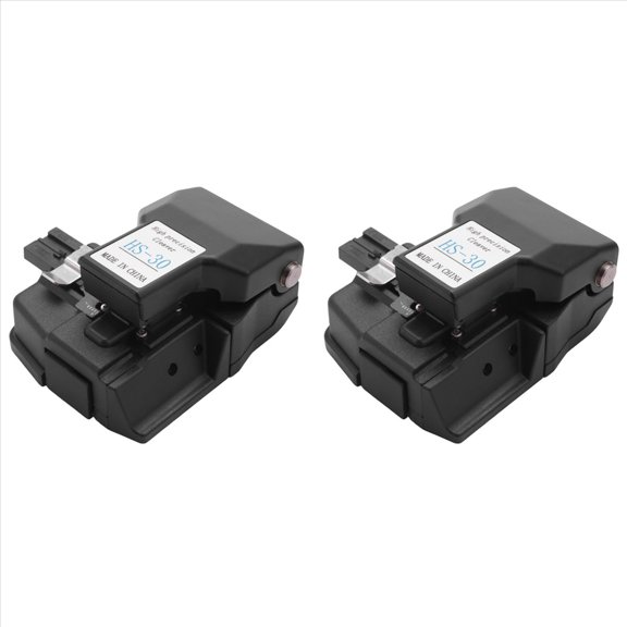 2X High Precision Fiber Cleaver Cutter Replace -30 CT-30 Fiber Cleaver,6Pcs x hex Wrench 2Pcs x Cutter 2Pcs x Plastic Box,black