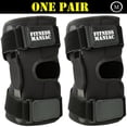 thumbnail image 1 of 2X Hinged Knee Brace Adjustable Wraparound Open Patella Support Neoprene Medium, 1 of 11
