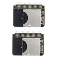thumbnail image 1 of 2X IDE SD Adapter SD to 2.5 IDE 44 Pin Adapter Card 44Pin Male Converter SDHC/SDXC/MMC Memory Card Converter for Laptop,2 x SD to 2.5 IDE 44 pin adapter card,black, 1 of 7