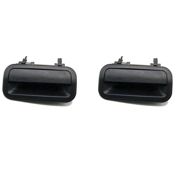 2X IZ1520106 Car Black Exterior Rear Left Door Handles Replacement for Rodeo Pickup 1998 1999 2000 2001 2002 2003,2 x Door Handle,Black