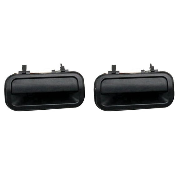 2X IZ1521106 Car Black Exterior Rear Right Door Handles Replacement for Rodeo Pickup 1998 1999 2000 2001 2002 2003,2 x Door Handle,Black