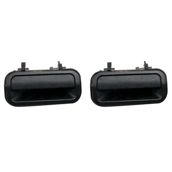 2X IZ1521106 Car Black Exterior Rear Right Door Handles Replacement for Rodeo Pickup 1998 1999 2000 2001 2002 2003,2 x Door Handle,Black