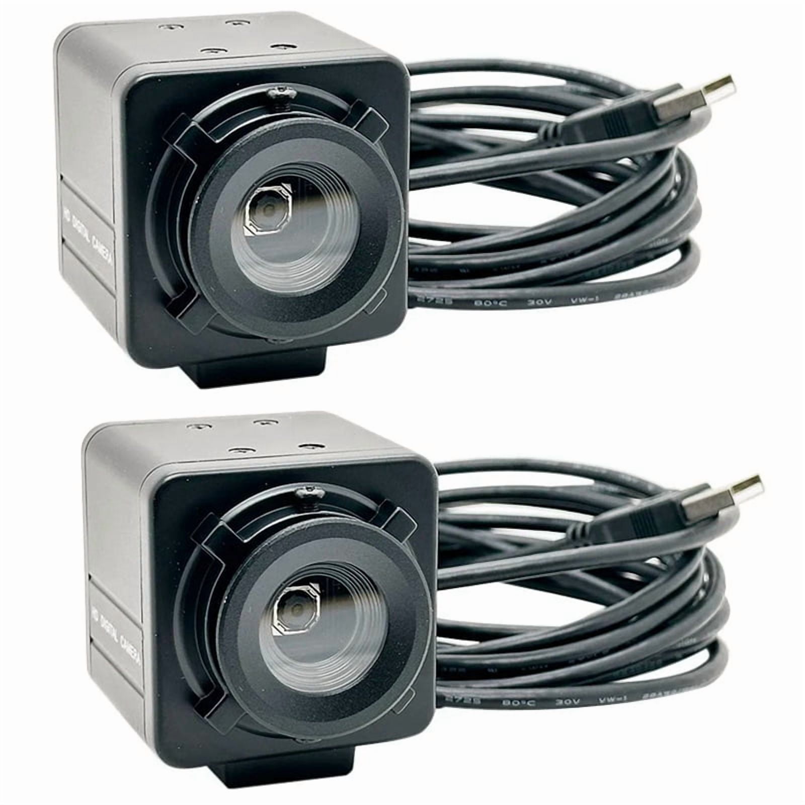 2X Industrial 4K USB Webcam PC Laptops Video 8MP Autofocus USB