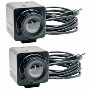 2X Industrial 4K USB Webcam PC Laptops Video 8MP Autofocus USB Camera IMX179 Sensor OTG UVC Plug & Play,Black