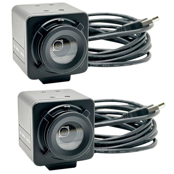2X Industrial 4K USB Webcam PC Laptops Video 8MP Autofocus USB Camera IMX179 Sensor OTG UVC Plug & Play