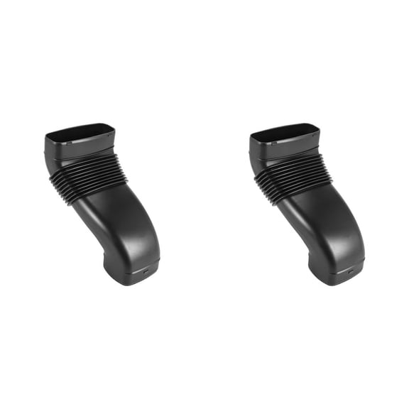 2X Intake Tube Cleaner Hose Duct 13711438471 for - E53 X5 L6 3.0L 2001 2002 2003 2004 2005 2006