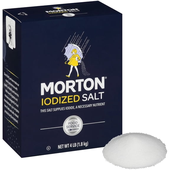 2X Iodized Salt, 64 oz.