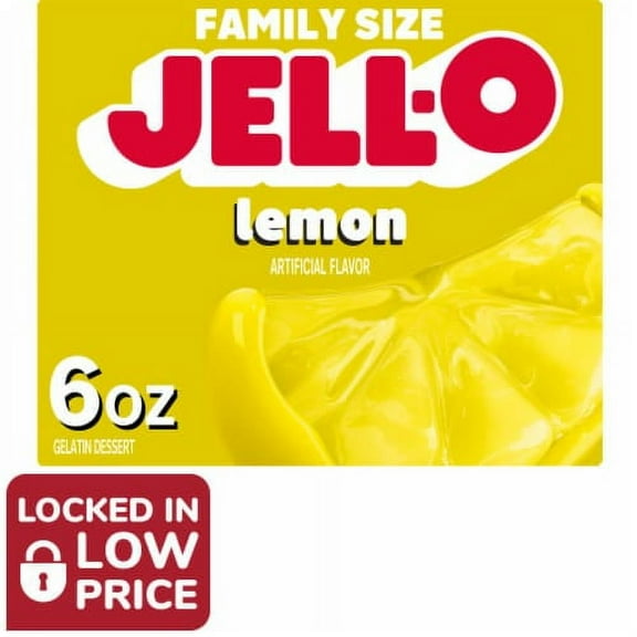 2X - Jell-O Lemon Gelatin Dessert Mix