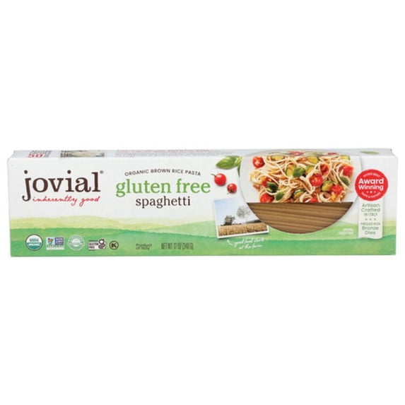 2X - Jovial Organic Gluten Free Brown Rice Spaghetti 12 oz