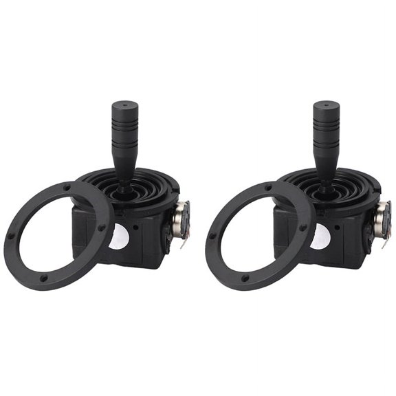 2X Joystick Potentiometer -D202X-R2/R4 10K 2D Monitor Keyboard Ball Joyrode Controller,2x joystick controller,black