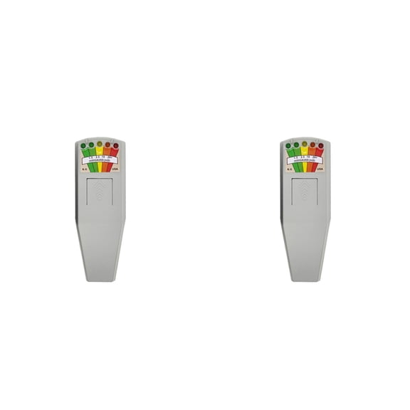 2X K2 Digital Electromagnetic Field Radiation Tester Handheld 5 LED Gauss EMF Meter for Personal Safety
