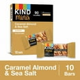 thumbnail image 1 of 2X-KIND Minis Gluten Free Caramel Almond & Sea Salt Healthy Snack Bars - 0.7 oz - 10 ct, 1 of 5