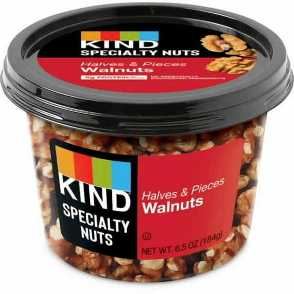 2X-KIND Walnut Halves and Pieces - 6.5 oz