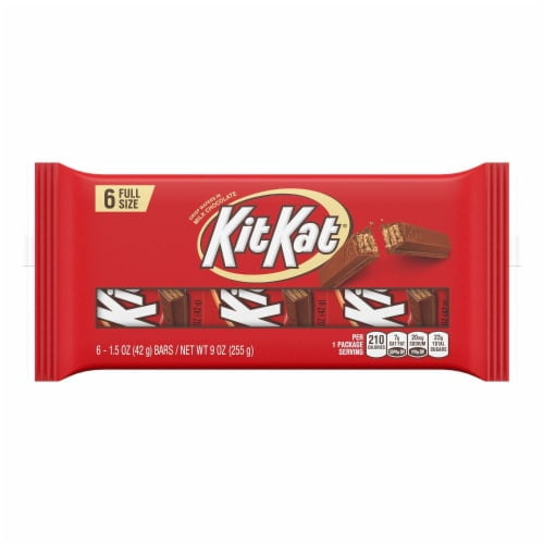 2X-KIT KAT Milk Chocolate Wafer Candy Bars - 1.5 oz - 6 ct