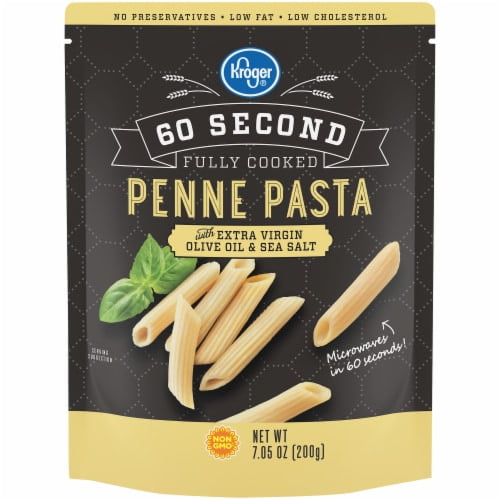 2X-KR 60 Second Fully Cooked Penne Pasta Pouch - 7.05 oz