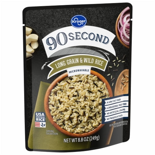 2X-KR 90 Second Microwavable Long Grain & Wild Rice - 8.8 oz
