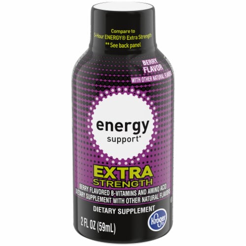 KR Berry Energy Drink Shot Bottle 2 fl oz