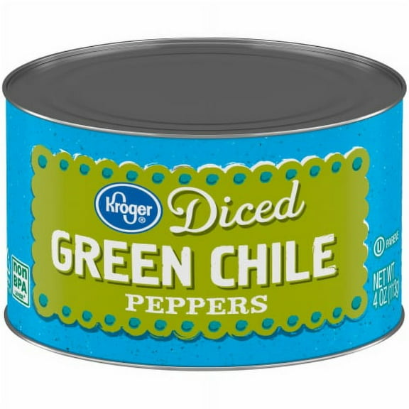 2X - KR Diced Green Chile Peppers-4 oz