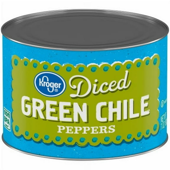 2X-KR Diced Green Chile Peppers - 7 oz