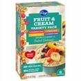 thumbnail image 1 of Pack of 2 - KR Fruit & Cream Instant Oatmeal Variety Pack 8 ct, 1 of 4