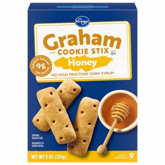 2X - KR Honey Graham Cookie Stix