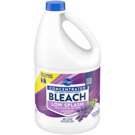 2X-KR Low Splash Lavender Scent Concentrated Bleach - 81 fl oz