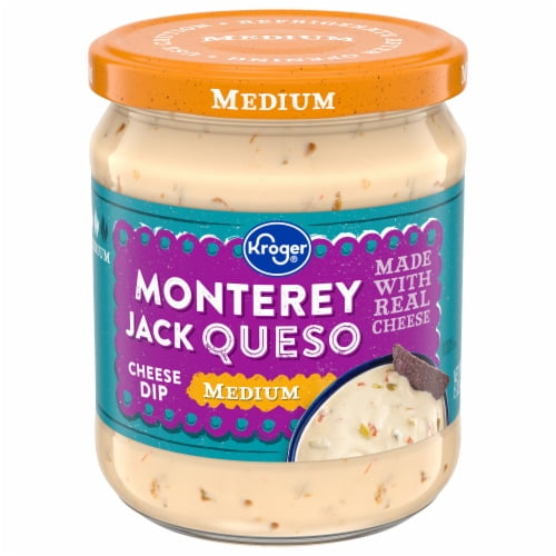 KR Medium Monterey Jack Queso Cheese Dip 15 oz - Pack of 2