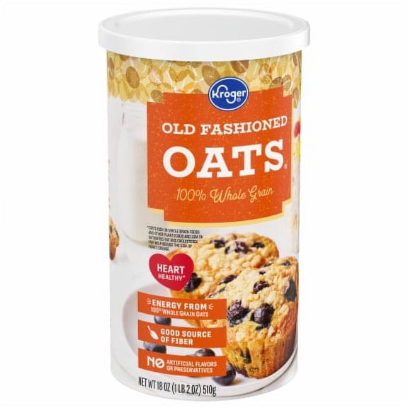 2X-KR Old Fashioned Whole Grain Oats - 18 oz