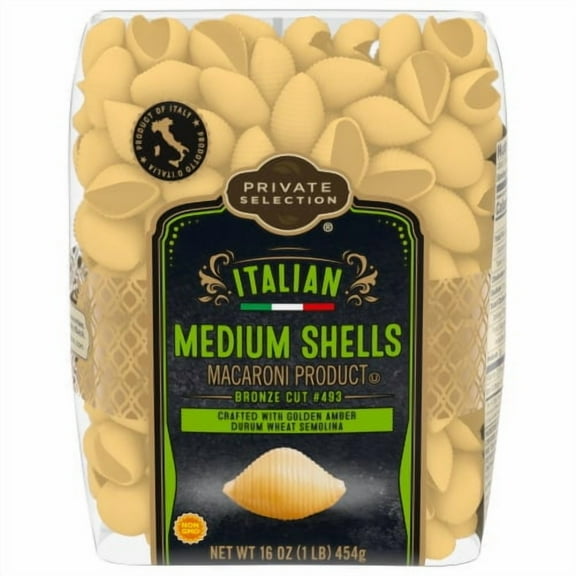2X - KR Private Selection Medium Pasta Shells