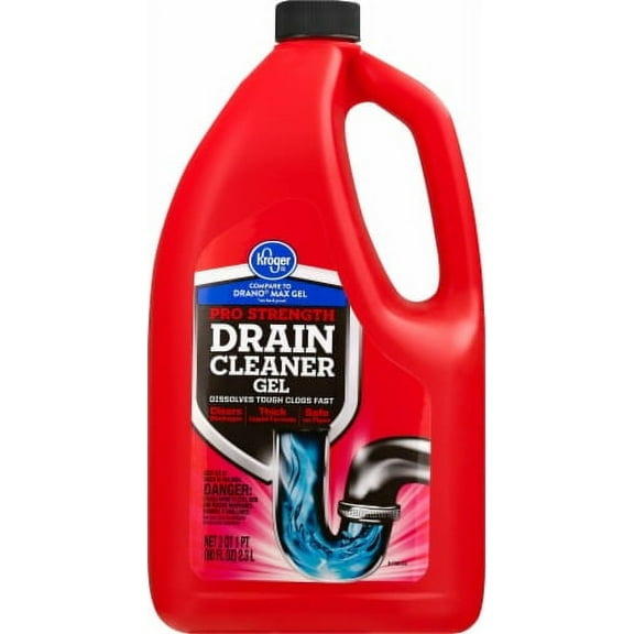 KR Pro Strength Drain Cleaner Gel 80 fl oz - Pack of 2