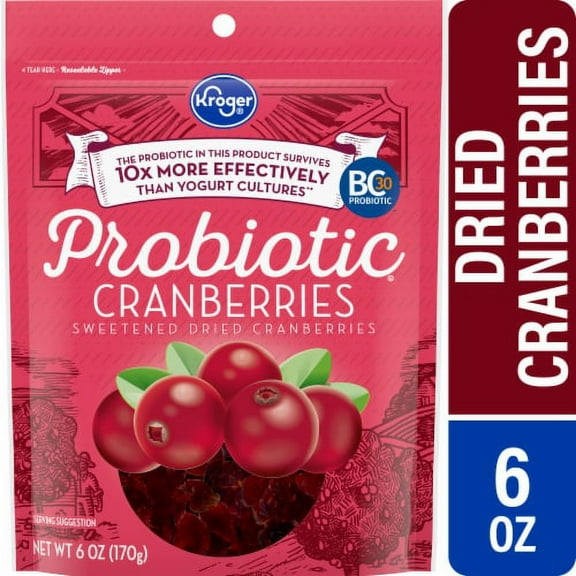 2X - KR Probiotic Dried Cranberries