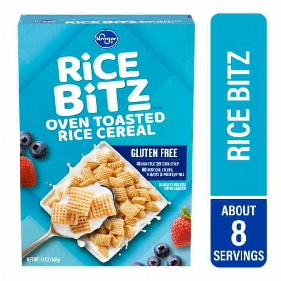 2X-KR Rice Bitz Cereal - 12 oz