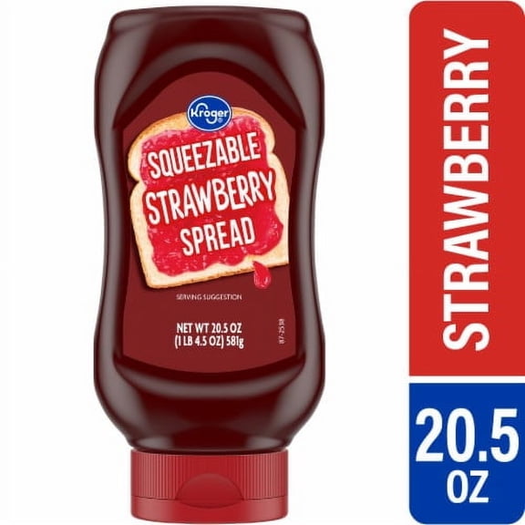 2X-KR Squeezable Strawberry Spread - 20.5 oz