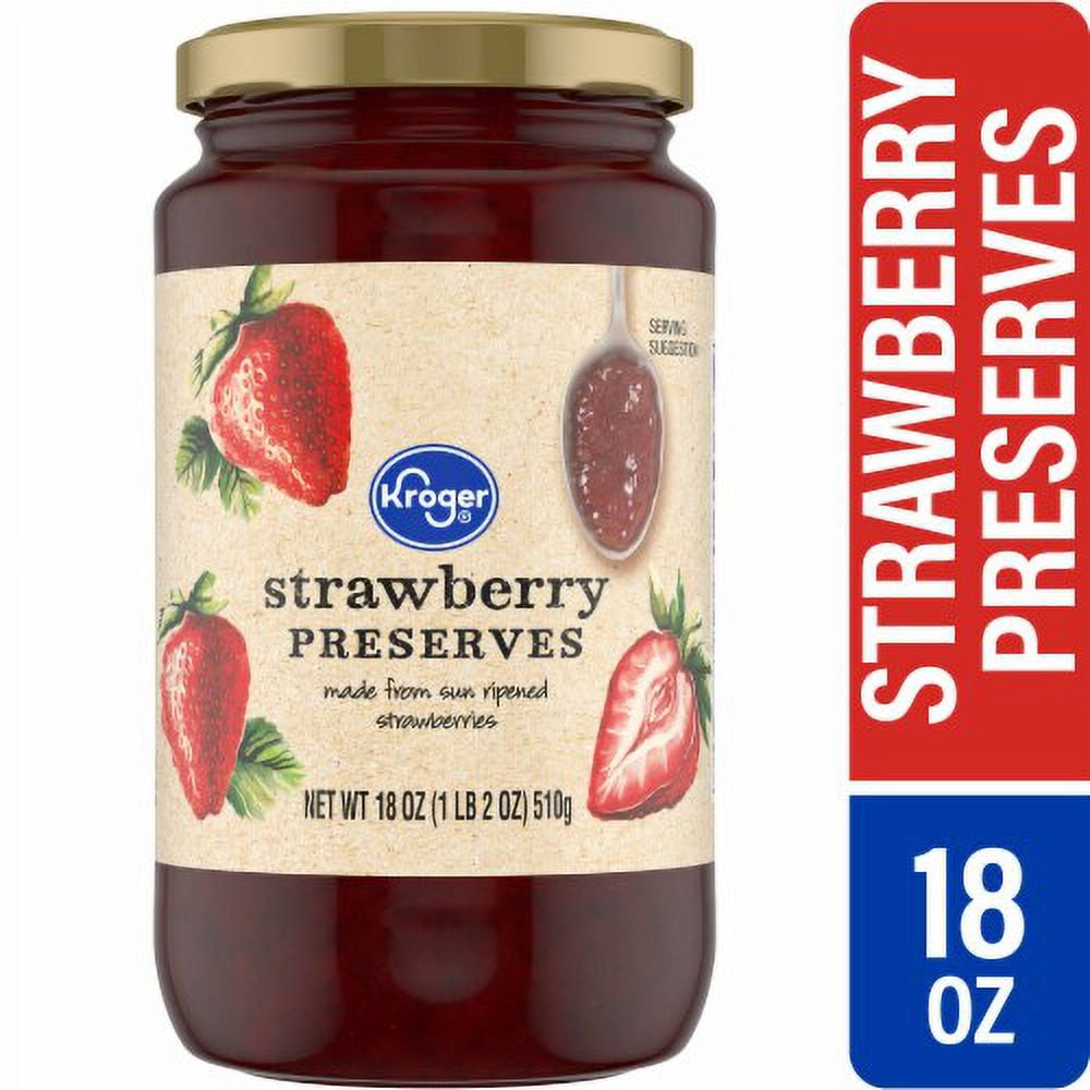 Pack of 2 - KR Strawberry Preserves 18 oz