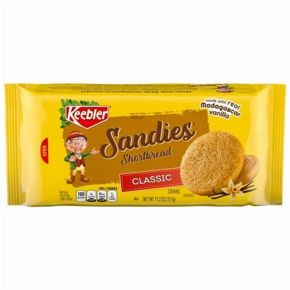2X-Keebler Sandies Classic Shortbread Cookies - 11.2 oz