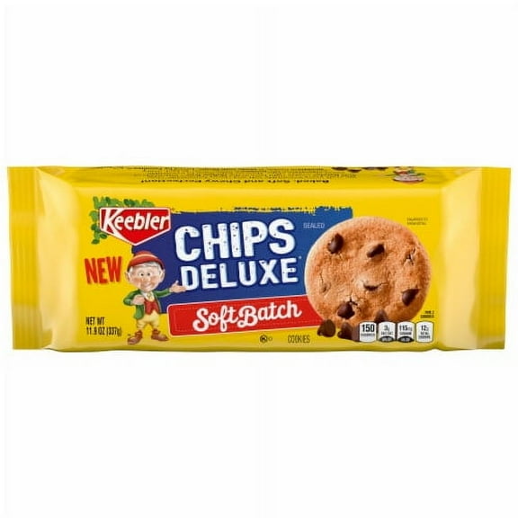 2X-Keebler Soft Batch Chips Deluxe Cookies - 11.9 oz