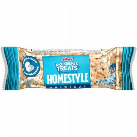 2X - Kellogg's Rice Krispies Treats Homestyle Original Crispy Marshmallow Squares