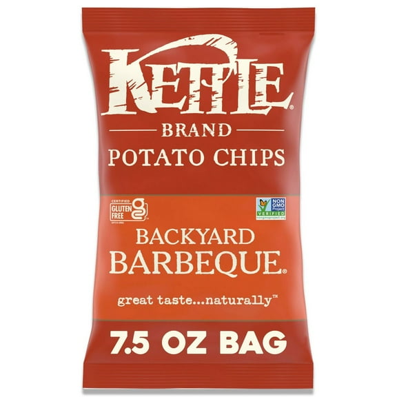 2X - Kettle Brand Backyard Barbeque Kettle Potato Chips - 7.5oz