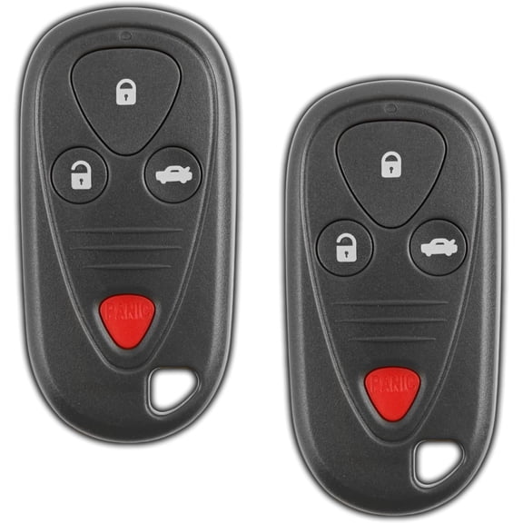 2X Key Fob Remote for 2004 2005 2006 2007 2008 TL TSX 4-Button Keyless Entry Remote - OUCG8D-387H-A - Program Guide Included