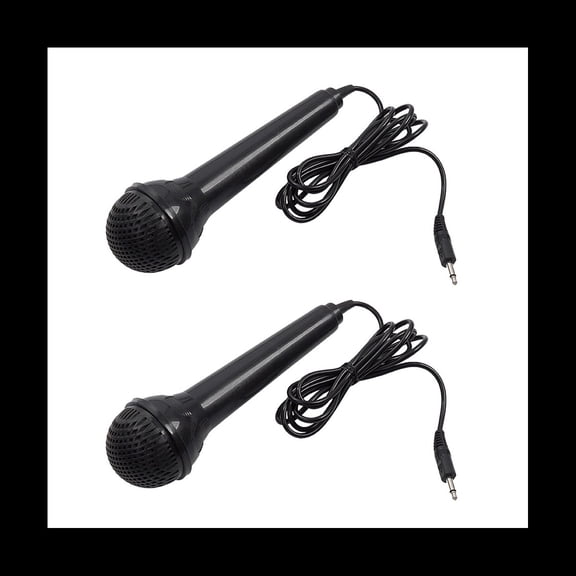 2X Keyboard Microphone 3.5mm Port Keyboard Portable Microphone for Children Beginner Electronic Piano Music Keyboard