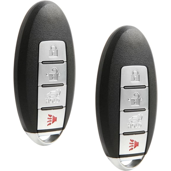 2X Keyless Entry Remote Key Fob 4-Button SUV Replacement for 2016 2017 2018 QX60 Nissan Murano Pathfinder Titan (KR5S180144014, 285E3-9NF4A, IC 204)