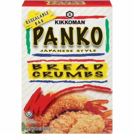 2X - Kikkoman Panko Japanese Style Bread Crumbs-8 oz