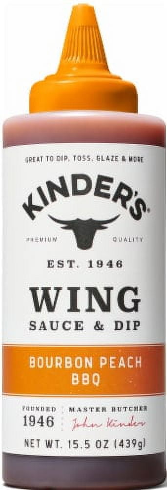 2X - Kinder's Bourbon Peach BBQ Wing Sauce