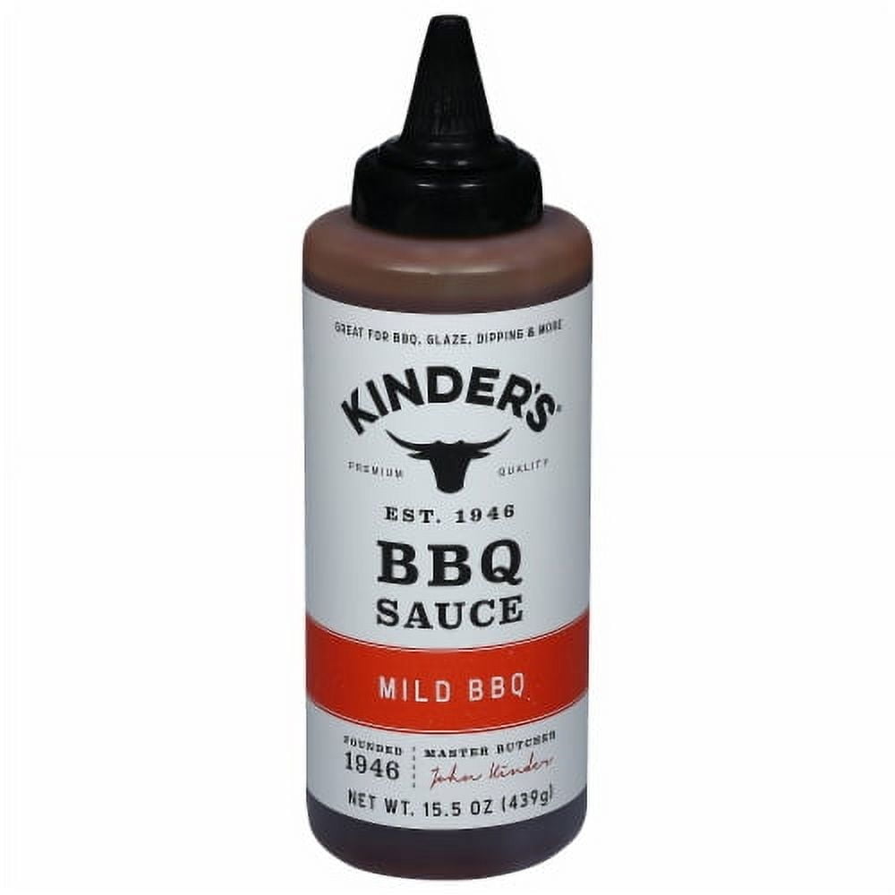 2X-Kinder's Mild BBQ Sauce - 15.5 oz