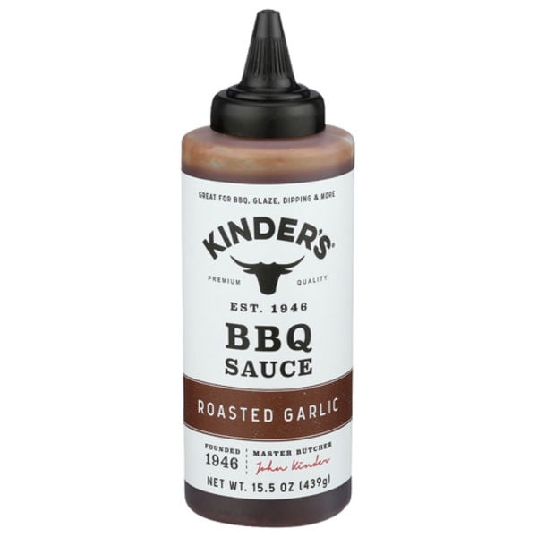 2X - Kinder's Roasted Garlic BBQ Sauce 15.5 oz Package May Vary
