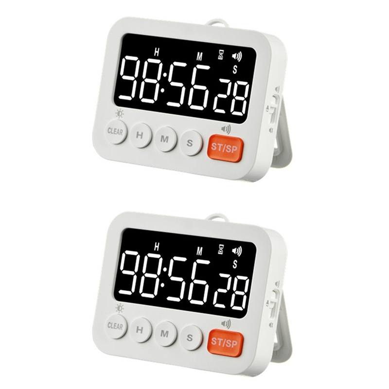 2X Kitchen Digital Manual Countdown Cooking Cooking Shower Study ...